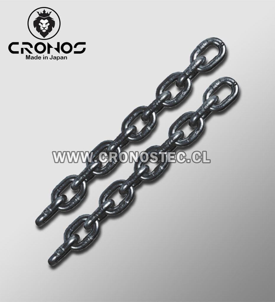cadena de acero – cadena negra grado 80