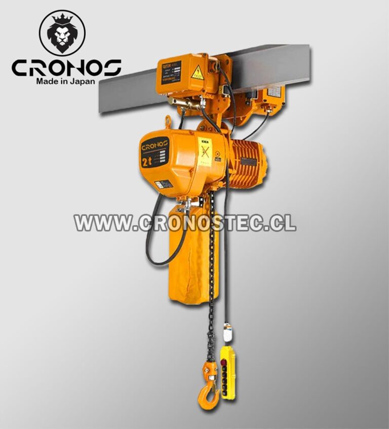 tecle electrico – tecle con trolley 2 ton