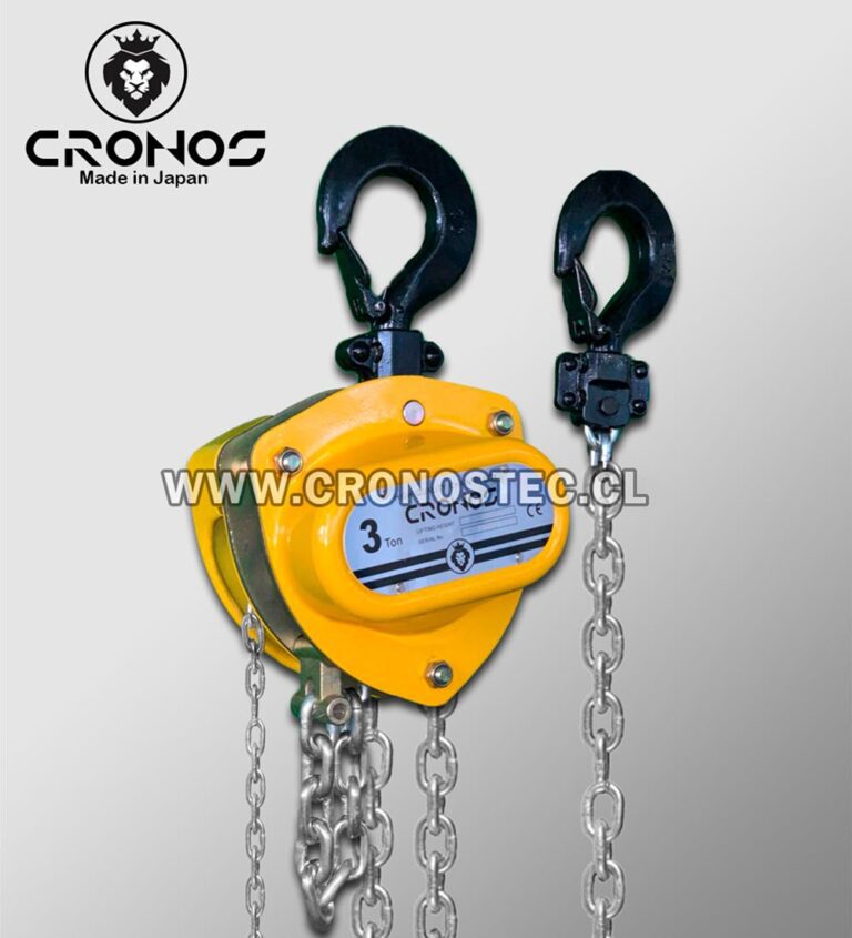 tecle manual – tecle manual de cadena 3 ton