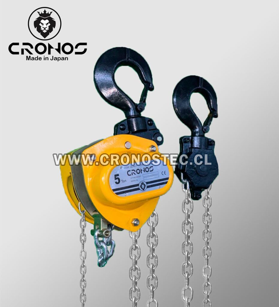 tecle manual – tecle manual de cadena 5 ton